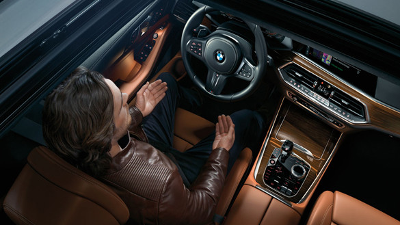 Perfekt abgestimmtes Ambiente im BMW X5